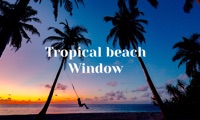 Tropical Beach Window apk