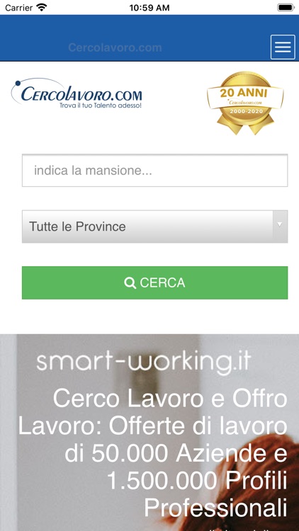 Cerco Lavoro