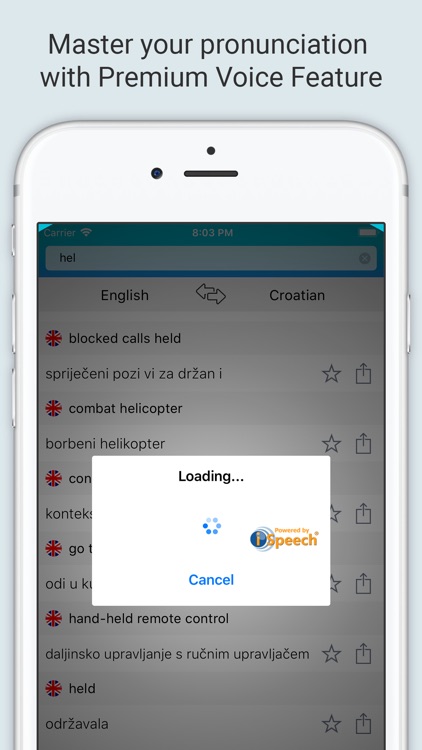 English Croatian Dictionary + screenshot-3