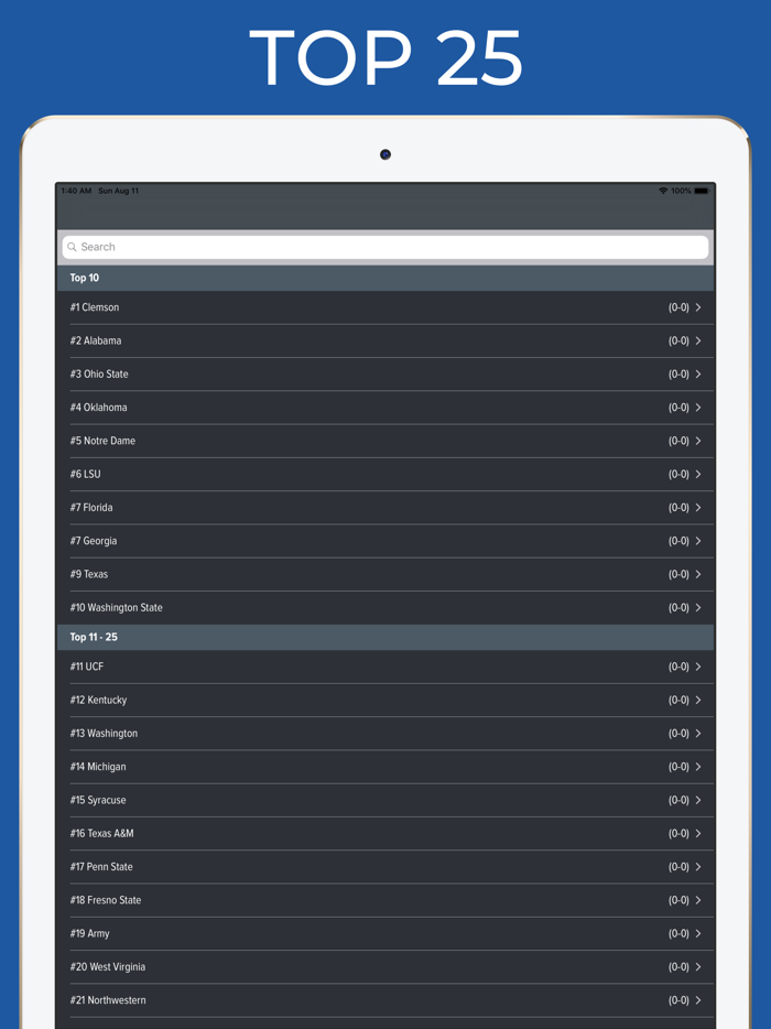 Illinois Football Schedules