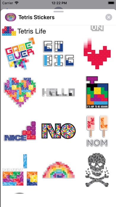 Tetris™ Stickersのおすすめ画像4