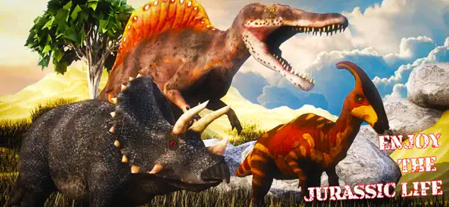 Snímek obrazovky 1 Dino Sim 3D: Nuevo Safari Worl iphone