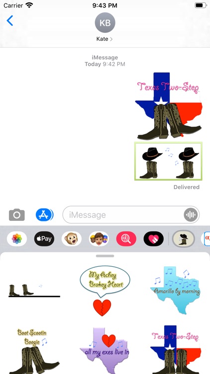 Country Music Stickers