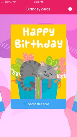 Game screenshot Birthday cards 2020 mod apk