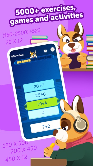 Math Learner: Learning Game Screenshot