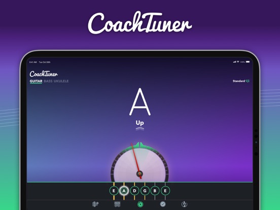 Coach Tuner - Guitar Acoustic and Electric Pro Tune for Beginners screenshot