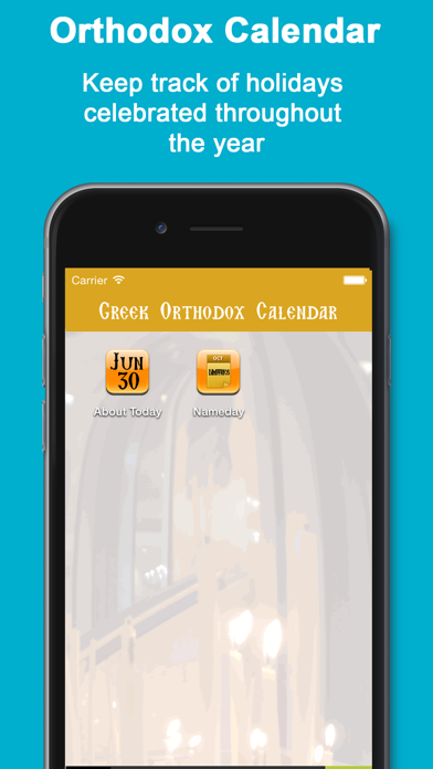 Greek Orthodox Calendar Liteのおすすめ画像1