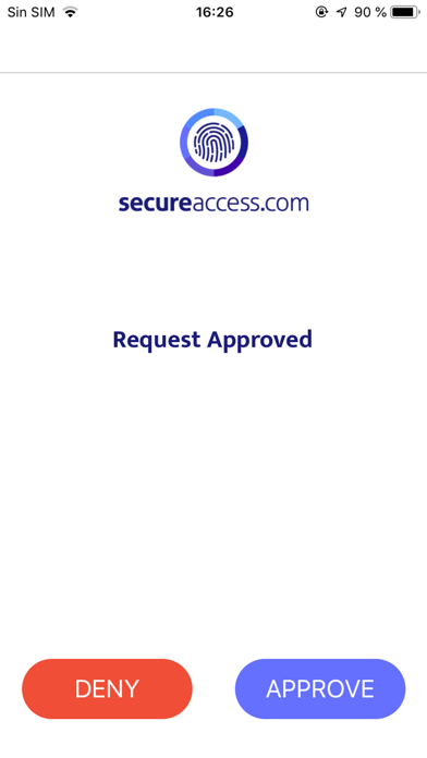 How to cancel & delete SecureAccess 2FA from iphone & ipad 4