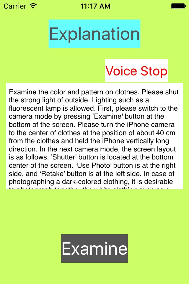 Examine Clothes Color screenshot 2
