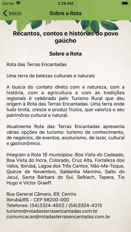 Rota das Terras Encantadas