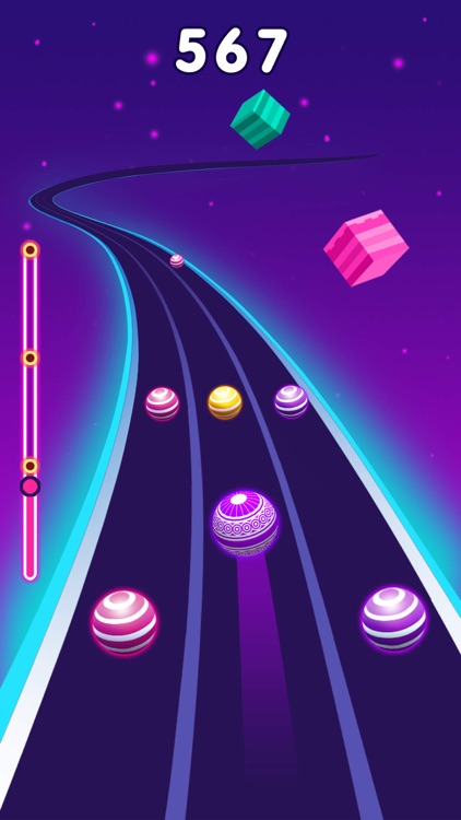 Color Ball Race-Music Game