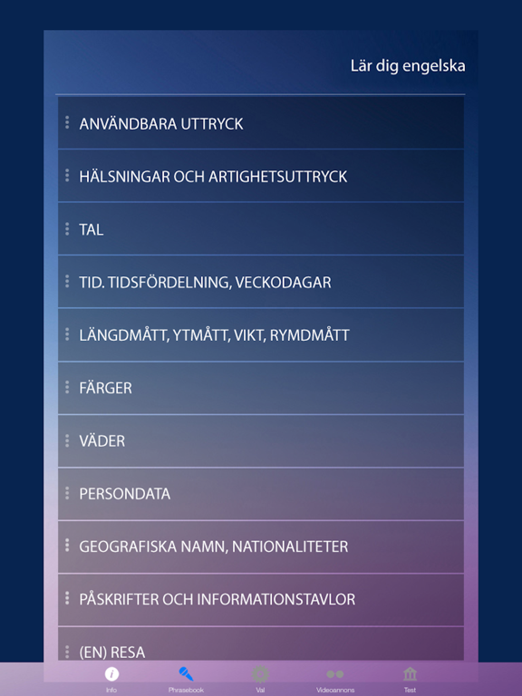 Lär Dig Engelska screenshot 2