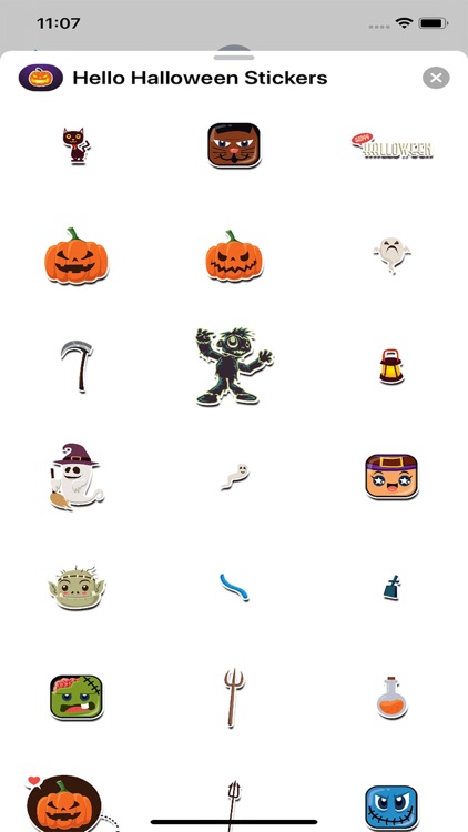 Hello Halloween Stickers screenshot-4