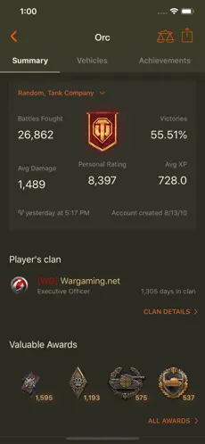 Screenshot 4 World of Tanks Assistant iphone