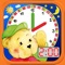 Tom's Clock is a fun and easy to use App to teach children how to tell the time in different languages