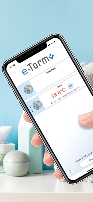 E-torm – thermomètre connecté(圖2)-速報App