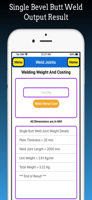 Welding Weight Calculator Pro(圖8)-速報App