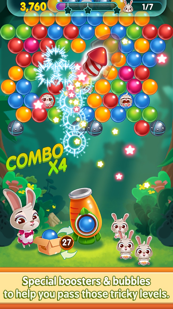 Bunny Pop! Hack screenshot 2 - iOS game interface