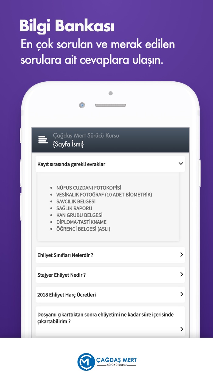 Çağdaş Mert Sürücü Kursu