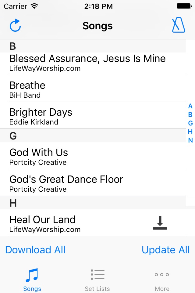 Worship Band In Hand screenshot 3