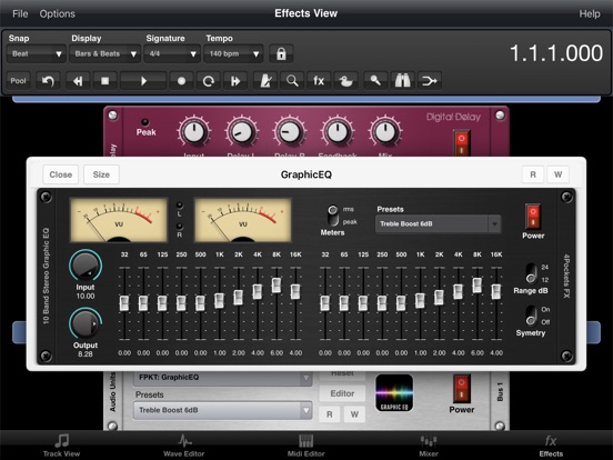 【图】Stereo Graphic EQ AUv3 Plugin(截图3)