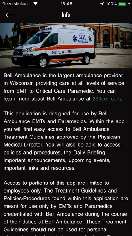 Bell EMS App