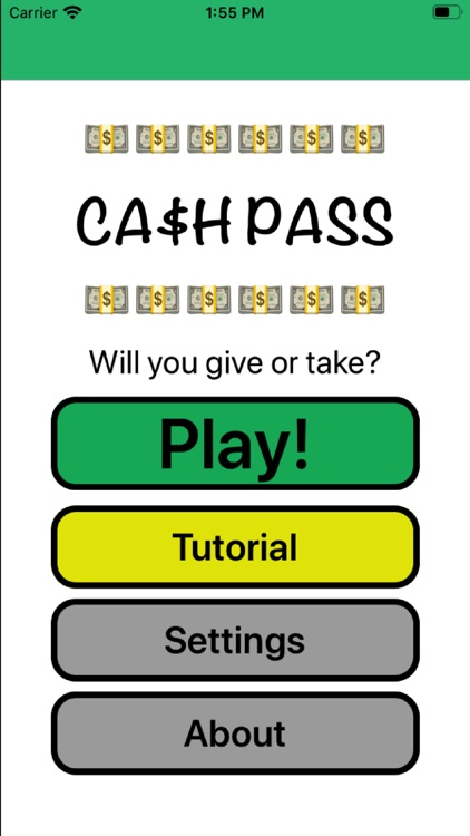 Cash Pass Puzzle