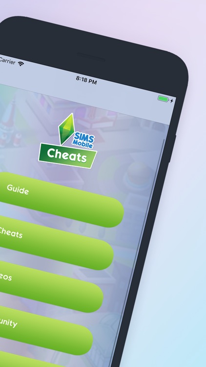 Cheats for The Sims Mobile by Marcus Mazur