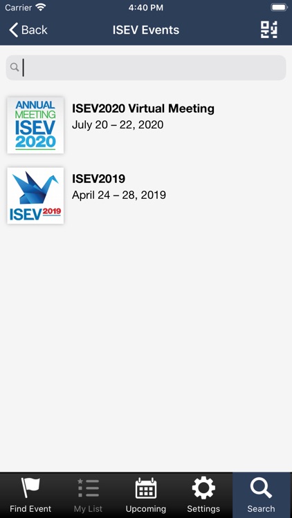 ISEV Events