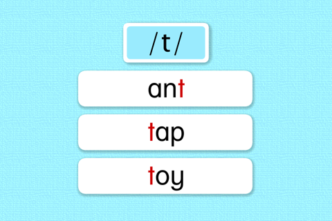 Phonemic Chart - náhled