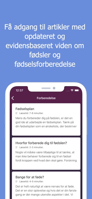 Prepare - Fødselsforberedelse(圖3)-速報App