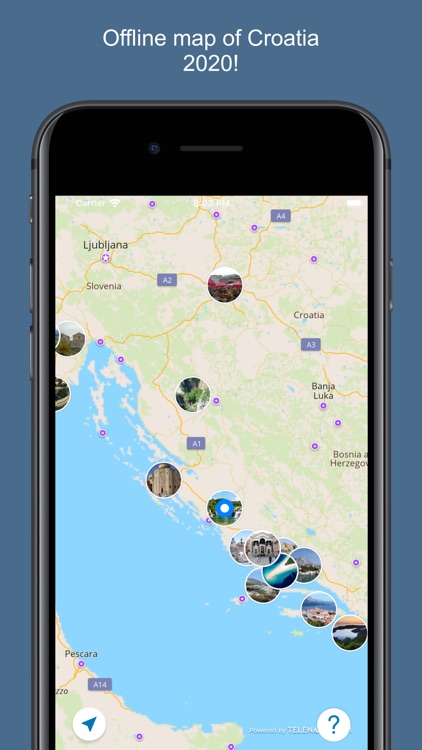 Croatia 2020 — offline map