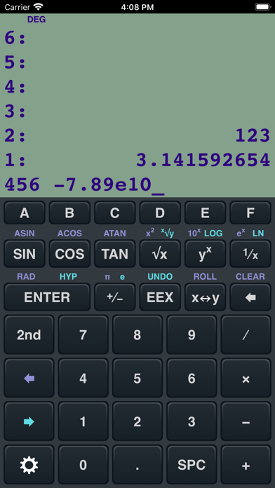 RPN Calculator 48 screenshot1
