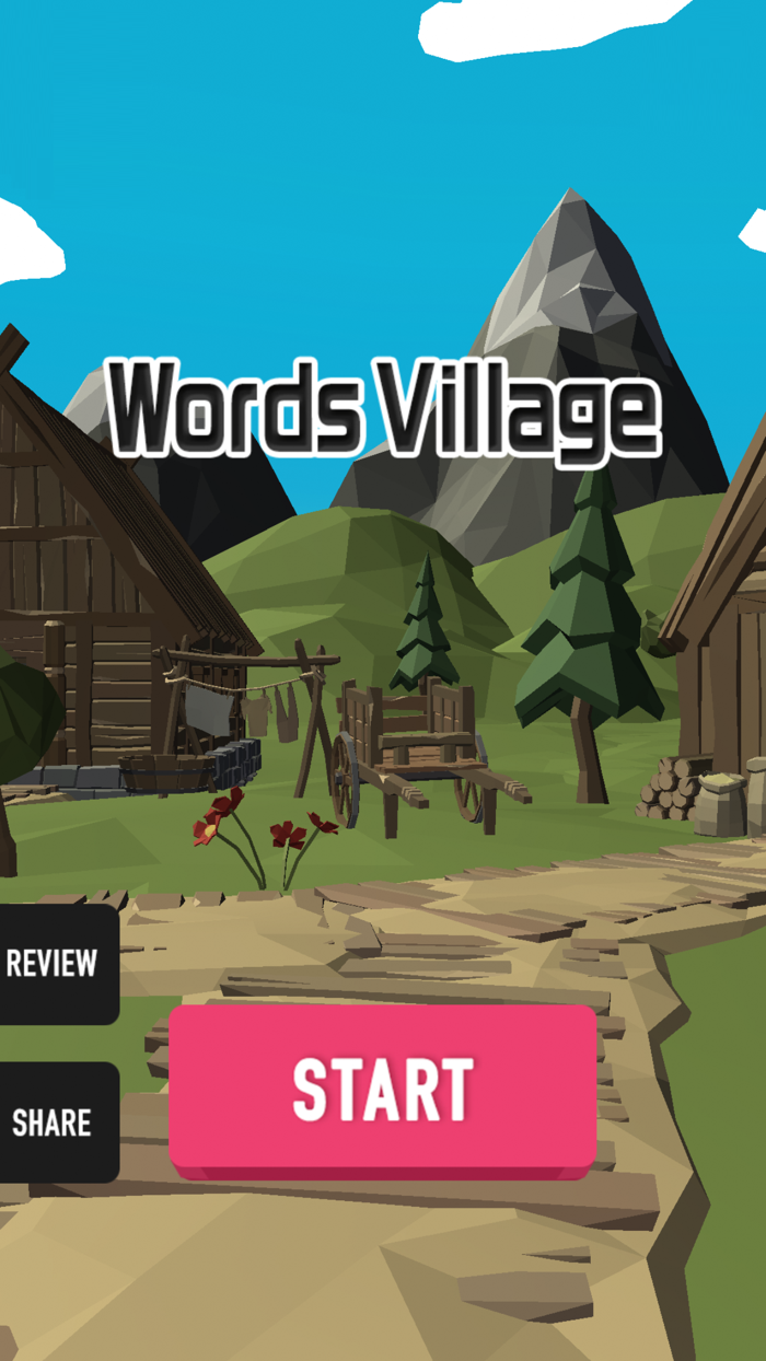 単語ビレッジ -もじさがし脳トレパズル