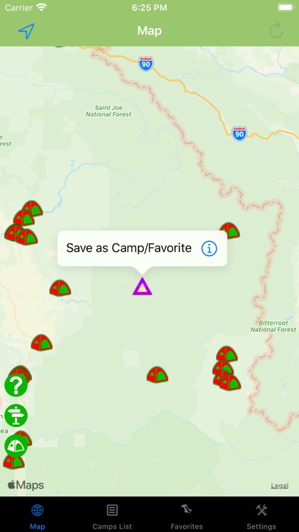 Idaho – Camping & RV spots screenshot-4