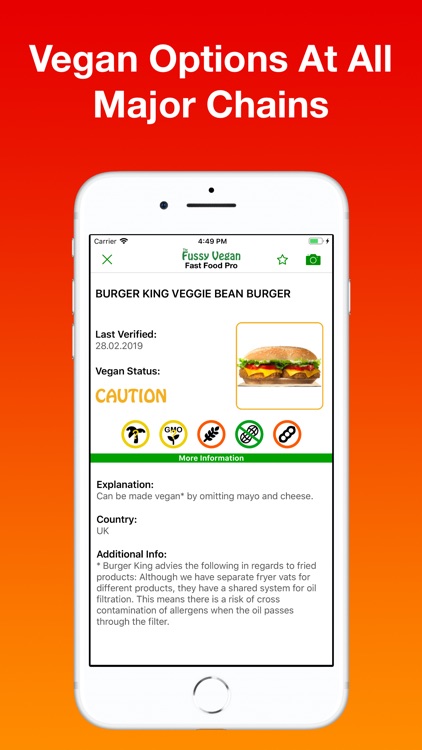 Fussy Vegan Fast Food Pro screenshot-4