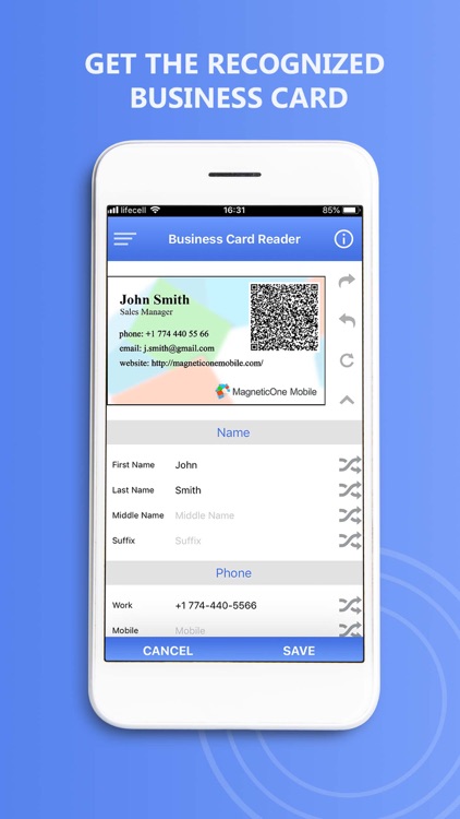 Biz Card Reader for SugarCRM screenshot-4