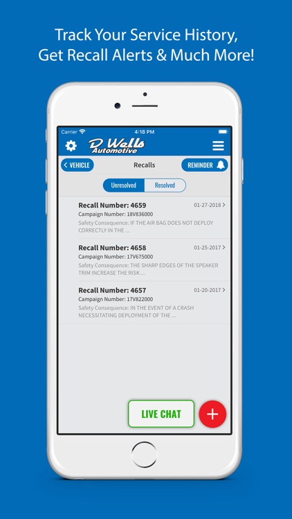 D. Wells Automotive Service screenshot-4