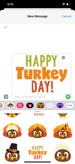 Turkey Time Stickers(圖5)-速報App