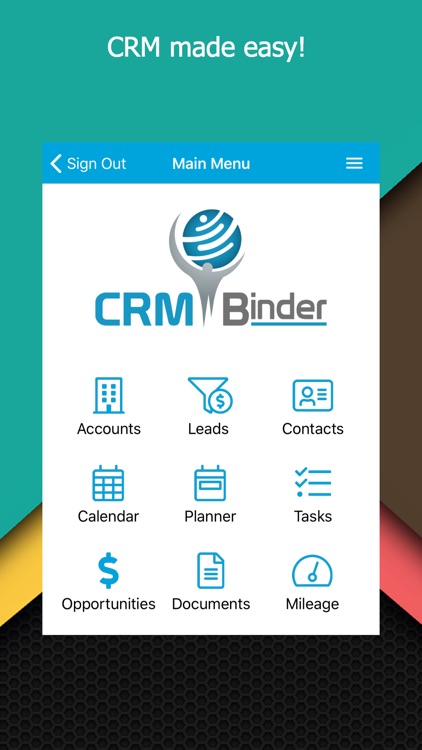 CRM Binder