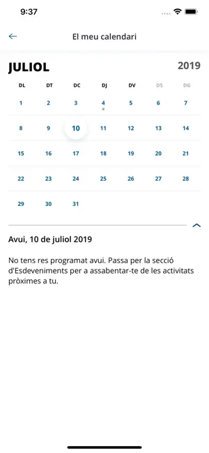 Screenshot 5 appUA, Universitat d'Alacant iphone