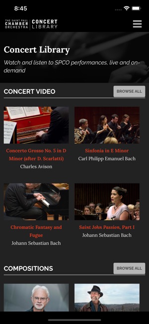 SPCO Classical Concert Library