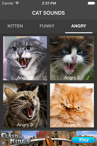 Cat Sounds - Meow Soundboard screenshot 2