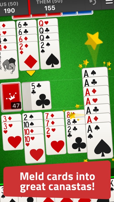 How to cancel & delete Canasta Jogatina: Card Game from iphone & ipad 1
