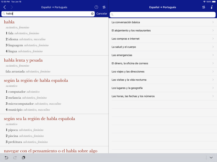 Accio Español-Portugués
