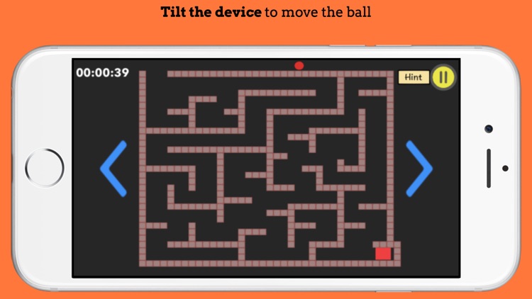 Ball-Maze Run