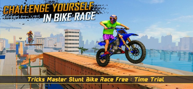 Tricky Bike Stunt Racing Game(圖1)-速報App