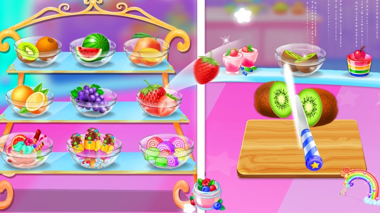 Unicorn Milkshake Making Games screenshot-4