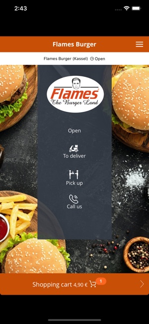 Flames Burger