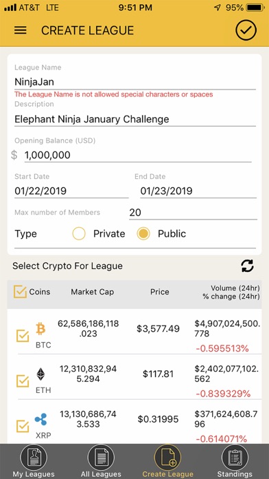 My Crypto League screenshot 3